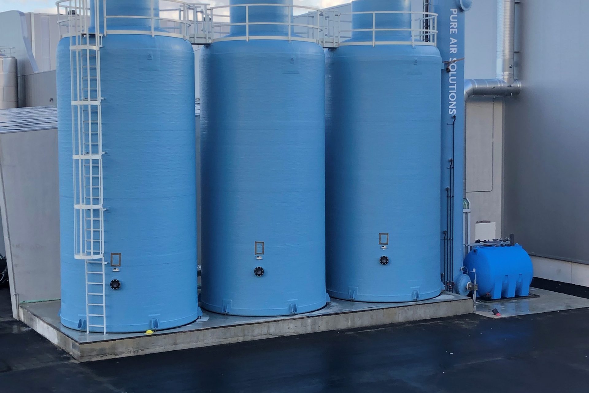 BONCUS Flexographic industry Solvent treatment air emission